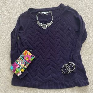 BOGO FREE purple sweater